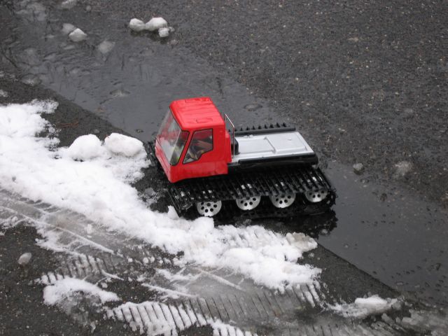 Blizzard an der Bordsteinkante